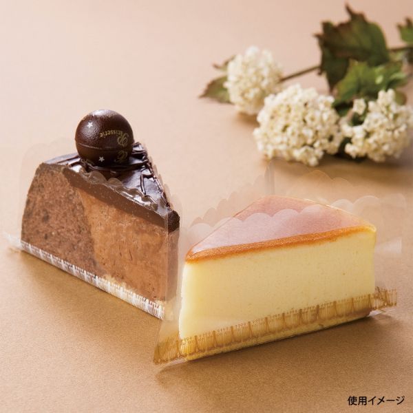 売れ筋がひ贈り物！ ケーキフィルム 白線入り 50×300ミリ 約100枚入