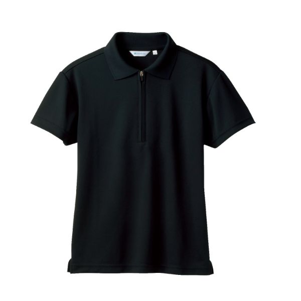 ポロシャツ 兼用 半袖ネット付 黒 L 住商モンブラン | テイクアウト