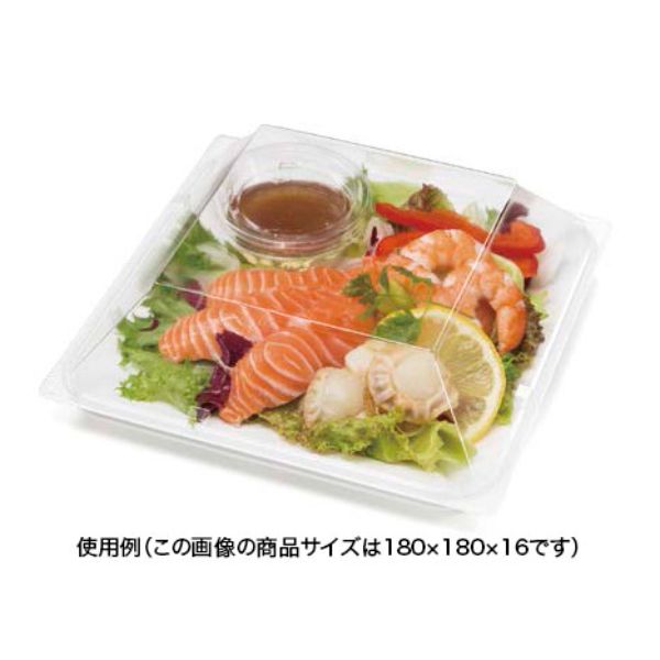 惣菜容器 バイオ リファイン 16-16B 白 リスパック | テイクアウト容器 
