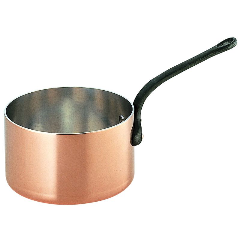 銅極厚深型片手鍋 鉄柄 21cm カンダ | テイクアウト容器の通販サイト