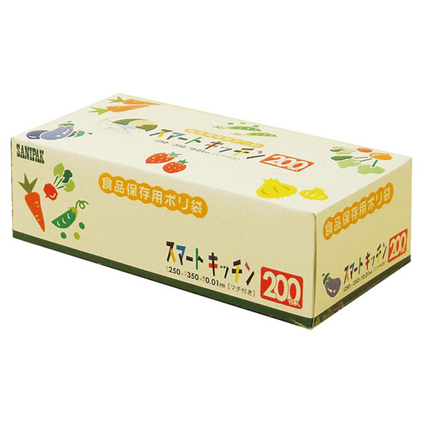 保存袋 日本サニパック スマートキッチン保存袋箱入り KS20(200枚入 
