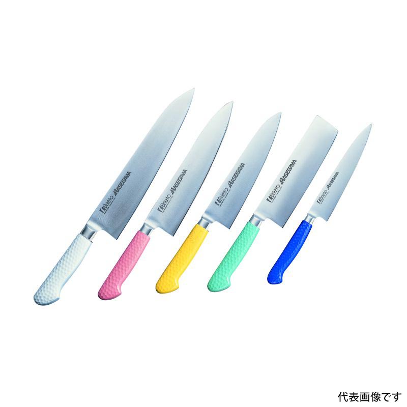 カンダ 調理道具 抗菌カラー包丁 MGK-270 牛刀 27cm ブラウン