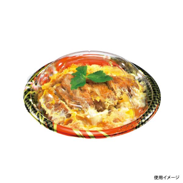 丼・重容器 盛飯180H 本体 流花 福助工業 | テイクアウト容器の通販