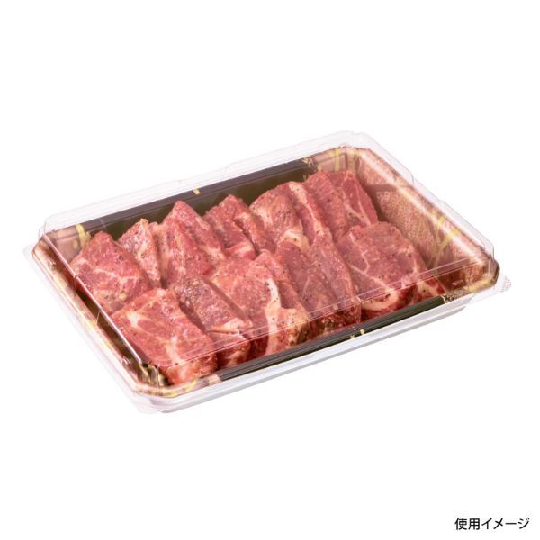 中央化学 精肉トレー まくら桶N25-18 たけみBK 身 | テイクアウト容器