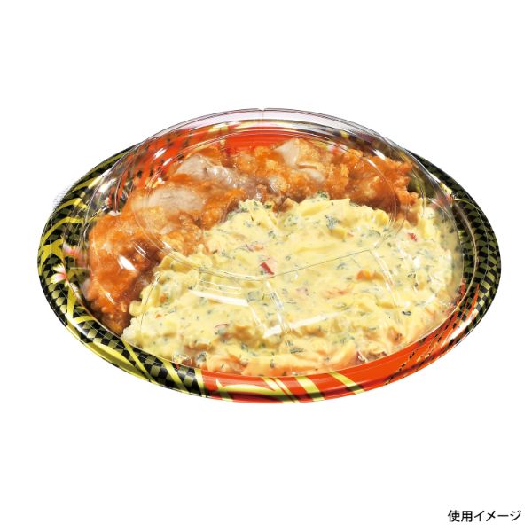 丼・重容器 盛飯190H 本体 流花 福助工業 | テイクアウト容器の通販