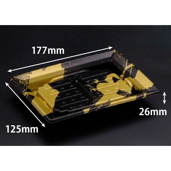 寿司容器 バイオPS ふれあい 25-15B いとど金 リスパック